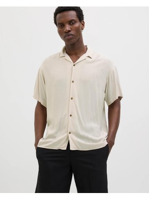 Jack&jones 12268443 Jjejeff Solıd Resort Erkek Vıskon Gomlek