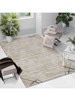 Kaymaz Taban Yıkanabilir Halı – Mutfak, Salon, Yatak Odası Için Modern Dijital Baskı Halı