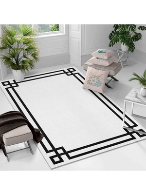 Kaymaz Taban Yıkanabilir Halı – Mutfak, Salon, Yatak Odası Için Modern Dijital Baskı Halı