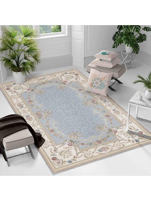 Kaymaz Taban Yıkanabilir Halı – Mutfak, Salon, Yatak Odası Için Modern Dijital Baskı Halı