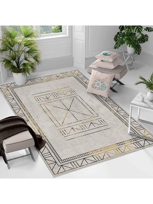 Kaymaz Taban Yıkanabilir Halı – Mutfak, Salon, Yatak Odası Için Modern Dijital Baskı Halı