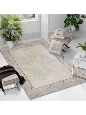 Kaymaz Taban Yıkanabilir Halı – Mutfak, Salon, Yatak Odası Için Modern Dijital Baskı Halı