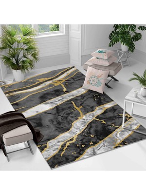 Kaymaz Taban Yıkanabilir Halı – Mutfak, Salon, Yatak Odası Için Modern Dijital Baskı Halı