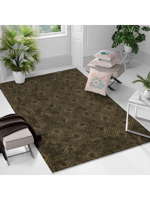 Kaymaz Taban Yıkanabilir Halı – Mutfak, Salon, Yatak Odası Için Modern Dijital Baskı Halı
