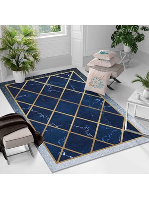 Kaymaz Taban Yıkanabilir Halı – Mutfak, Salon, Yatak Odası Için Modern Dijital Baskı Halı