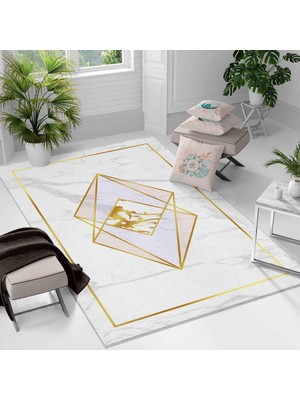 Kaymaz Taban Yıkanabilir Halı – Mutfak, Salon, Yatak Odası Için Modern Dijital Baskı Halı
