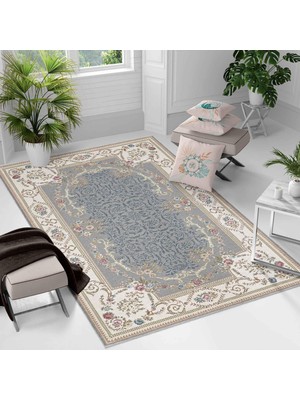 Kaymaz Taban Yıkanabilir Halı – Mutfak, Salon, Yatak Odası Için Modern Dijital Baskı Halı