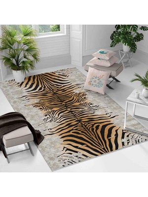 Kaymaz Taban Yıkanabilir Halı – Mutfak, Salon, Yatak Odası Için Modern Dijital Baskı Halı