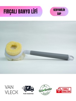 Van Vleck Çift Taraflı Uzayabilen Banyo Sırt Kesesi