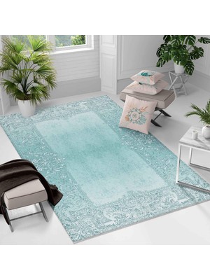 Kaymaz Taban Yıkanabilir Halı – Mutfak, Salon, Yatak Odası Için Modern Dijital Baskı Halı