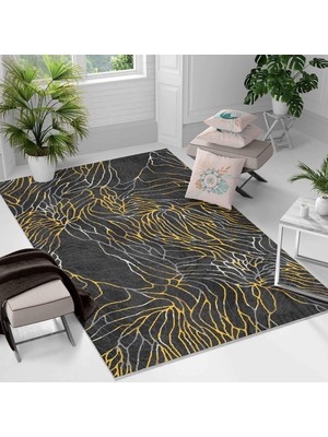 Kaymaz Taban Yıkanabilir Halı – Mutfak, Salon, Yatak Odası Için Modern Dijital Baskı Halı