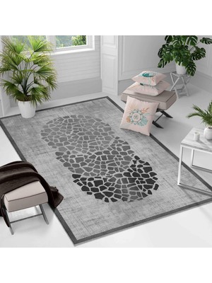 Kaymaz Taban Yıkanabilir Halı – Mutfak, Salon, Yatak Odası Için Modern Dijital Baskı Halı