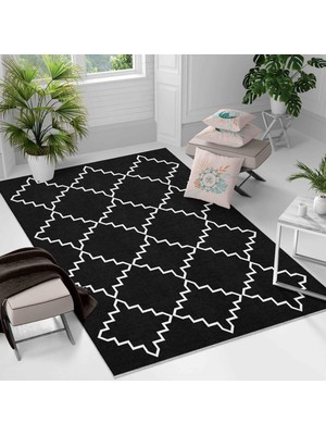 Kaymaz Taban Yıkanabilir Halı – Mutfak, Salon, Yatak Odası Için Modern Dijital Baskı Halı