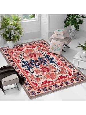 Kaymaz Taban Yıkanabilir Halı – Mutfak, Salon, Yatak Odası Için Modern Dijital Baskı Halı