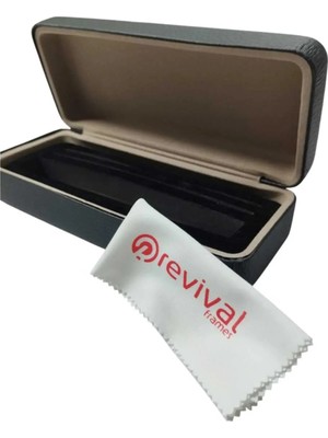 Klipsli Gözlük Kutusu Çift Klips+Gözlük Kapasiteli Metal Deri Kaplama