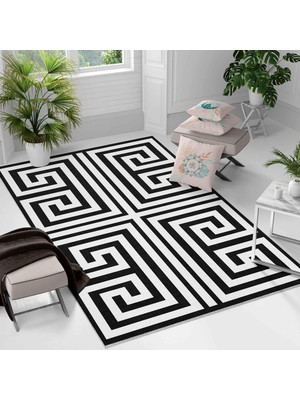 Kaymaz Taban Yıkanabilir Halı – Mutfak, Salon, Yatak Odası Için Modern Dijital Baskı Halı