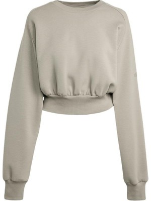 Adidas Yeşil Kadın   Sweatshirt W All Szn Sl Sw JW5070