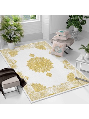 Kaymaz Taban Yıkanabilir Halı – Mutfak, Salon, Yatak Odası Için Modern Dijital Baskı Halı