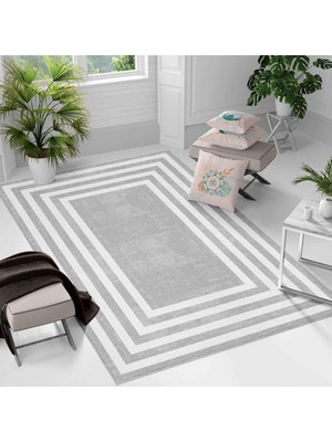 Kaymaz Taban Yıkanabilir Halı – Mutfak, Salon, Yatak Odası Için Modern Dijital Baskı Halı