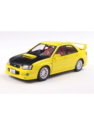 Solido 1/18 Subaru Impreza Wrx Stı – Solıdo Works Yellow – 2003
