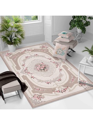 Kaymaz Taban Yıkanabilir Halı – Mutfak, Salon, Yatak Odası Için Modern Dijital Baskı Halı