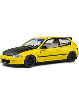 Solido 1/18 Honda Civic (Eg6) Spoon Version – Yellow Carnival – 1991