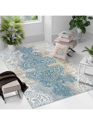 Kaymaz Taban Yıkanabilir Halı – Mutfak, Salon, Yatak Odası Için Modern Dijital Baskı Halı