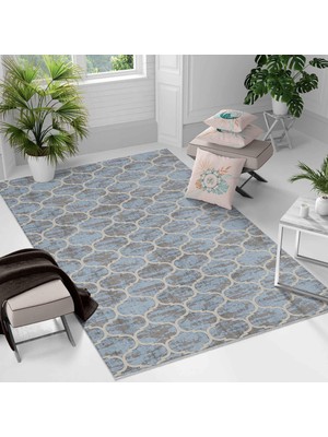 Kaymaz Taban Yıkanabilir Halı – Mutfak, Salon, Yatak Odası Için Modern Dijital Baskı Halı
