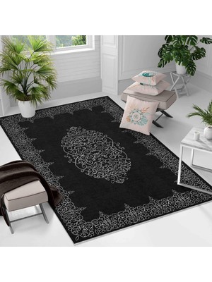 Kaymaz Taban Yıkanabilir Halı – Mutfak, Salon, Yatak Odası Için Modern Dijital Baskı Halı