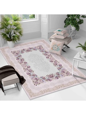 Kaymaz Taban Yıkanabilir Halı – Mutfak, Salon, Yatak Odası Için Modern Dijital Baskı Halı