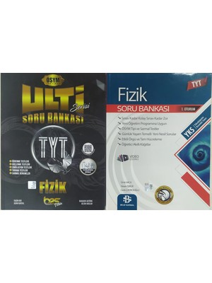 Bilgi Sarmal Yayınları+Ulti  Tyt Fizik Soru Bankası 2li Set