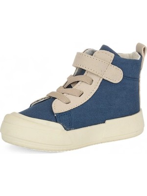 Bobo Çocuk Ortopedik Rahat Taban Bağcıksız Keten Sneaker Günlük Spor Ayakkabı