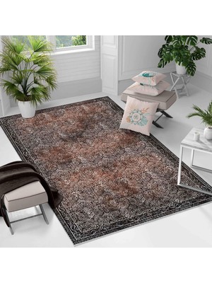 Kaymaz Taban Yıkanabilir Halı – Mutfak, Salon, Yatak Odası Için Modern Dijital Baskı Halı