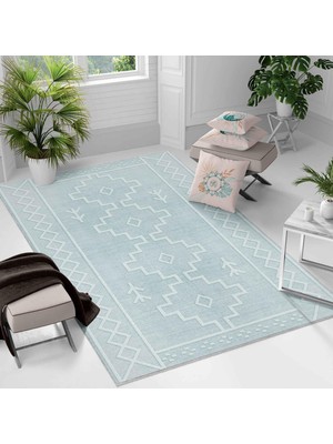 Kaymaz Taban Yıkanabilir Halı – Mutfak, Salon, Yatak Odası Için Modern Dijital Baskı Halı