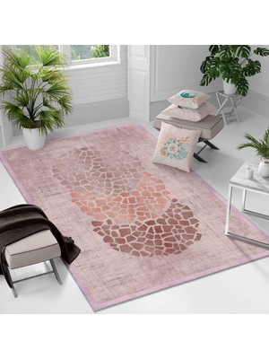 Kaymaz Taban Yıkanabilir Halı – Mutfak, Salon, Yatak Odası Için Modern Dijital Baskı Halı