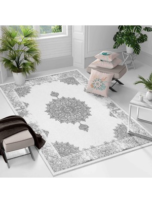 Kaymaz Taban Yıkanabilir Halı – Mutfak, Salon, Yatak Odası Için Modern Dijital Baskı Halı