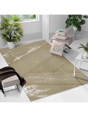 Kaymaz Taban Yıkanabilir Halı – Mutfak, Salon, Yatak Odası Için Modern Dijital Baskı Halı