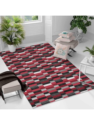 Kaymaz Taban Yıkanabilir Halı – Mutfak, Salon, Yatak Odası Için Modern Dijital Baskı Halı (SLNHAL160)