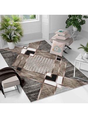 Kaymaz Taban Yıkanabilir Halı – Mutfak, Salon, Yatak Odası Için Modern Dijital Baskı Halı