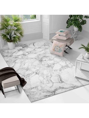 Kaymaz Taban Yıkanabilir Halı – Mutfak, Salon, Yatak Odası Için Modern Dijital Baskı Halı