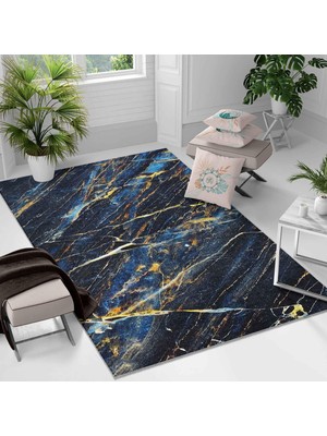 Kaymaz Taban Yıkanabilir Halı – Mutfak, Salon, Yatak Odası Için Modern Dijital Baskı Halı