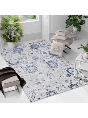 Kaymaz Taban Yıkanabilir Halı – Mutfak, Salon, Yatak Odası Için Modern Dijital Baskı Halı