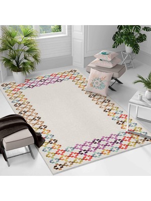 Kaymaz Taban Yıkanabilir Halı – Mutfak, Salon, Yatak Odası Için Modern Dijital Baskı Halı