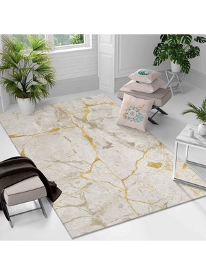 Kaymaz Taban Yıkanabilir Halı – Mutfak, Salon, Yatak Odası Için Modern Dijital Baskı Halı