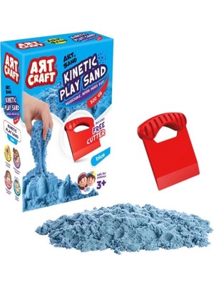 Bfs  03686 Aksesuarlı Mavi Kinetik Oyun Kumu 500 gr