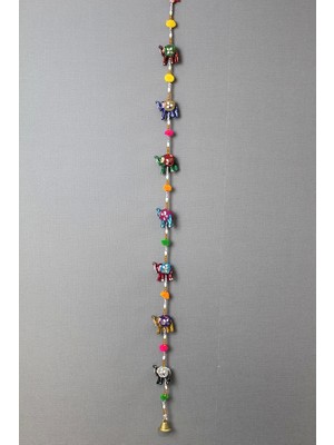 7'li Asmalı Aynalı Fil KSK3113