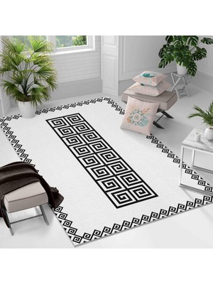 Kaymaz Taban Yıkanabilir Halı – Mutfak, Salon, Yatak Odası Için Modern Dijital Baskı Halı