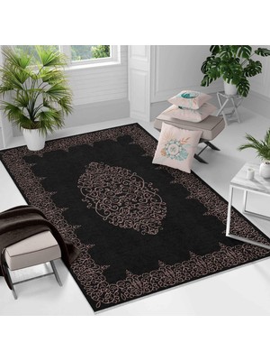 Kaymaz Taban Yıkanabilir Halı – Mutfak, Salon, Yatak Odası Için Modern Dijital Baskı Halı