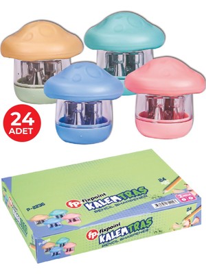 Kalemtraş Çiftli Mantar 24LÜ P-2236