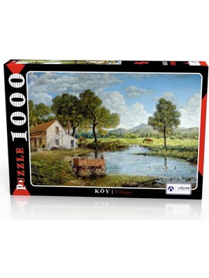 Köy 1000 Parça Puzzle